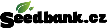 Oficiální logo Seedbank.cz se zeleným listem