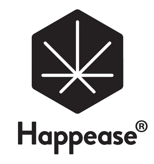 Oficiální logo značky Happease