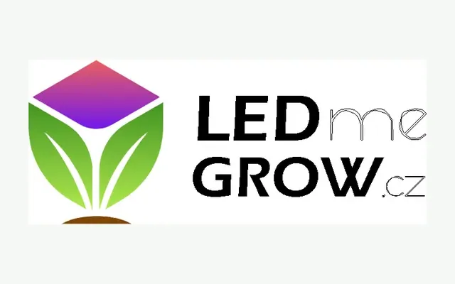 Oficiální logo značky LEDmeGrow.cz